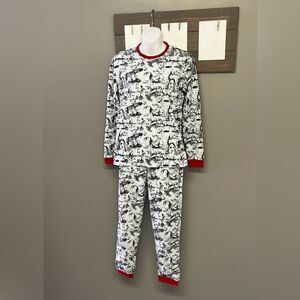 Scary Stories to Tell in the Dark Creepy Co. Skeleton Halloween Pajama Set- XS